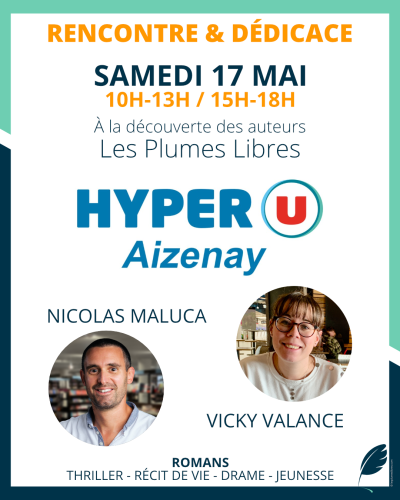 Dédicace Hyper U Aizenay